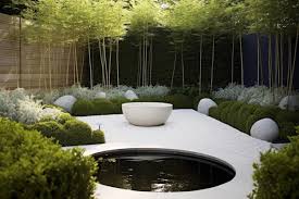 Premium Photo Zen Garden Oasis Serene