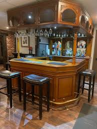 Pub Bar With Canopy Sink Bar Wnl151
