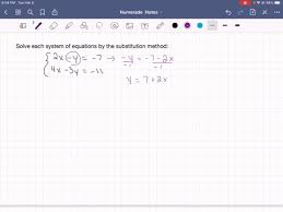 Solved Solve Each System Of Equations
