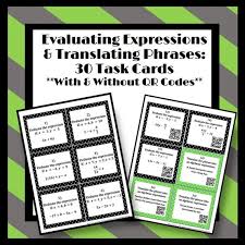 Evaluating Expressions Translating