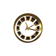 Golden Clock Icon Png Images Vectors