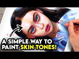 How To Mix Skin Tones With Acrylics