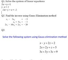 Solved Solve Using Matlab Q1 Solve