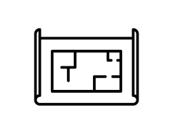House Plan Icon Professional Pixel