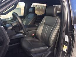 Xlt Supercrew Black Leather Seat Covers