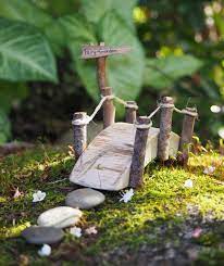 Arched Fairy Bridge Miniature Rustic