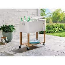 Stylewell 80 Qt White Cooler With