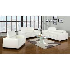 Makri Living Room Set White By