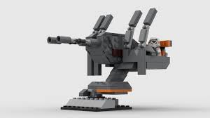 lego moc particle beam cannon by