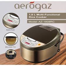 Aerogaz 1 8l Multi Function Rice Cooker
