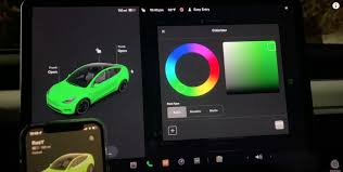 Tesla S Color Colorizer Feature