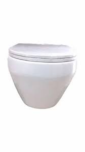 White Hindware Wall Hung Toilet Seat