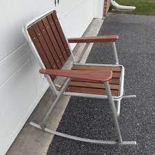 Lawn Chair Aluminum Frame Porch Patio