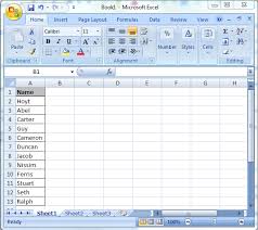 Transposing Cells In Excel 2007