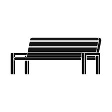 Bench Icon Of Vector Ilration For