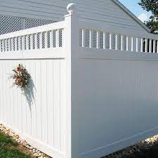 Weatherables Calgary 6 Ft H X 6 Ft W White Vinyl Privacy Fence Panel Kit