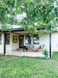 Metal Patio Cover Makeover Love