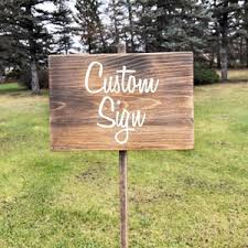 Custom Garden Signs Canada