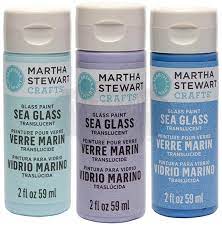 Martha Stewart Sea Glass Paints