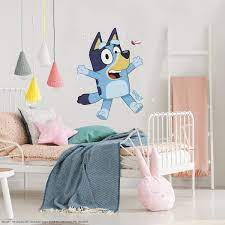 Roommates Bluey L And Stick Giant Wall Decals Rmk5458gm
