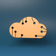 Cloud Icon Data Storage Concept 3d