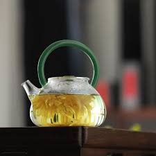 Tea Set Teapot Teacup Pyrex Glass