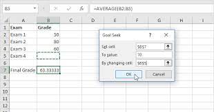 Goal Seek In Excel In Simple Steps