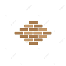 Brick Wall Logo Vector Construction