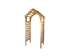 Natural Cedar Garden Arbor
