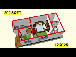 300 Sqft Small Village House Ii 12 X 25