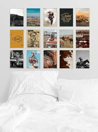 Cowboy Western Aesthetic Wall Collage
