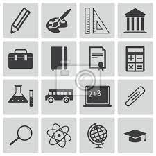 Education Icon Wall Stickers