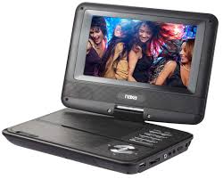 7 Tft Lcd Swivel Screen Portable Dvd