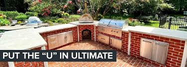 U Shaped Outdoor Kitchen 3 Amazing