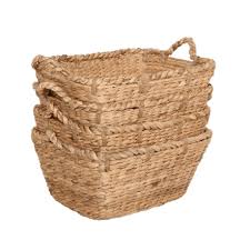 Woven Baskets In Storage Baskets Bins