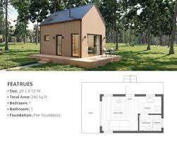 Modern Cabin House 12 X 20 240 Sq
