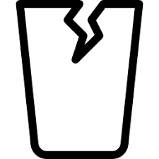 Broken Glass Free Icon