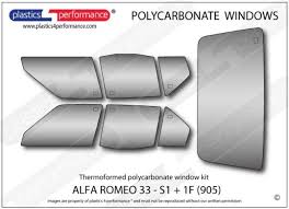 Lexan Makrolon Polycarbonate Window Kit