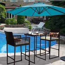 Lombardi Outdoor Patio Bar Sets 2