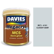 Davies Megacryl Mcs 6101 Cloudy Gray