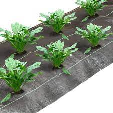 4 Ft X 25 Ft Landscape Fabric Ground Cover Weed Barrier For Weeds Block In Raised Garden Bed