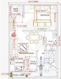 20x30 House Map 20x30 House Plans