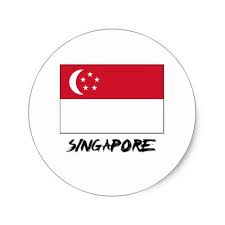 Singapore Flag Classic Round Sticker