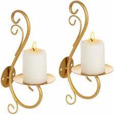 Wall Candle Sconces Iron Vine