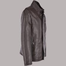 Ben Dark Brown Leather Jacket