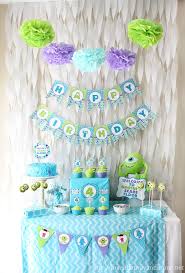 Monsters Inc Birthday Party Love Of