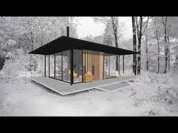 Glass Tiny House With 360 Views