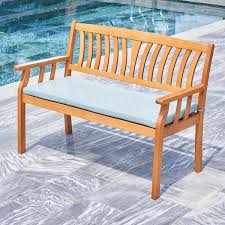Afoxsos Honey Slatted Patio Eucalyptus