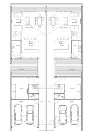 Two Y House Plans Town House