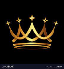 Crown Gold Icon Royalty Free Vector